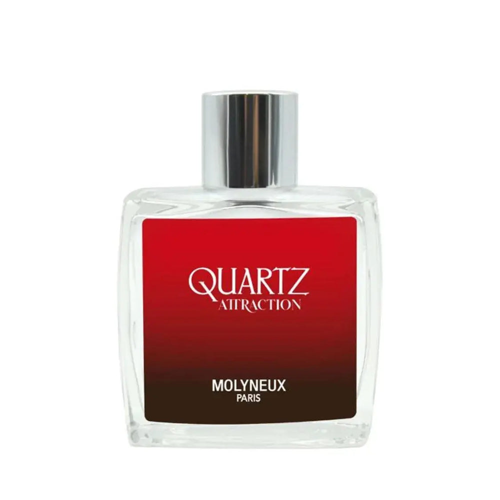 Quartz Attraction by Molyneux Men 3.38oz EDP bottle detail