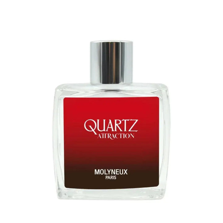 Quartz Attraction by Molyneux Men 3.38oz EDP bottle detail