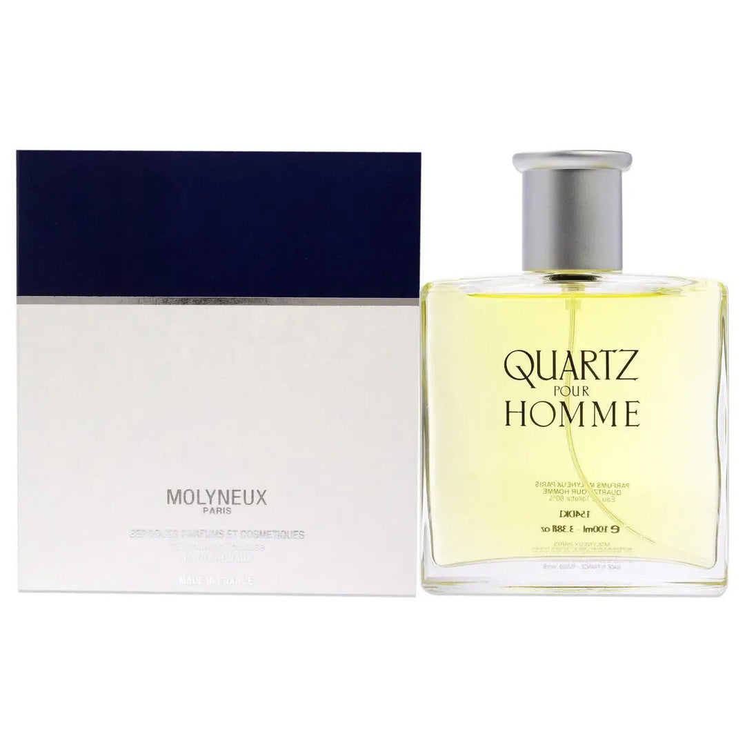 Quartz Homme By Molyneux For Men 3.3oz EDT Spray
