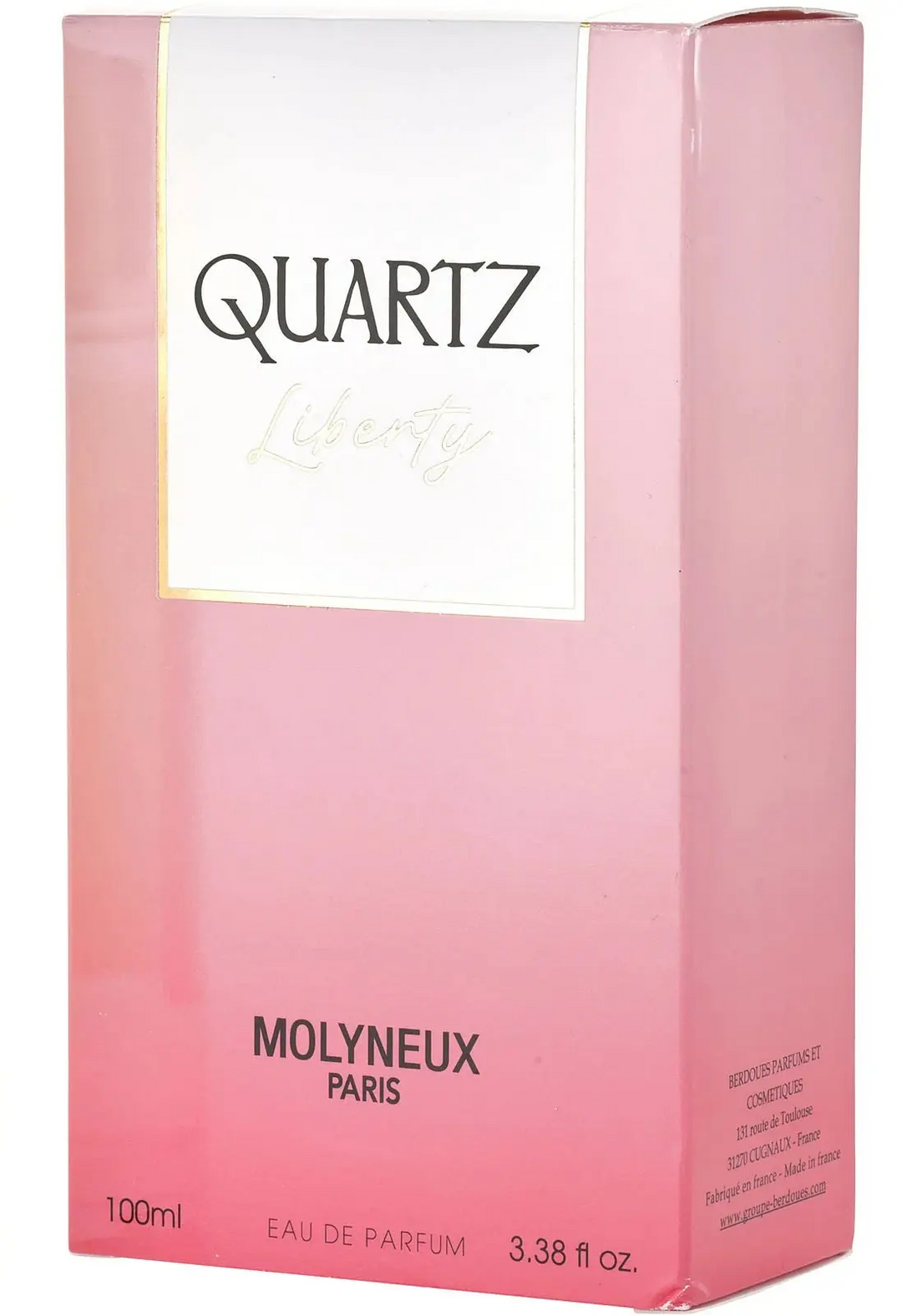Quartz Liberty By Molyneux 3.38oz For Women EDP Spray