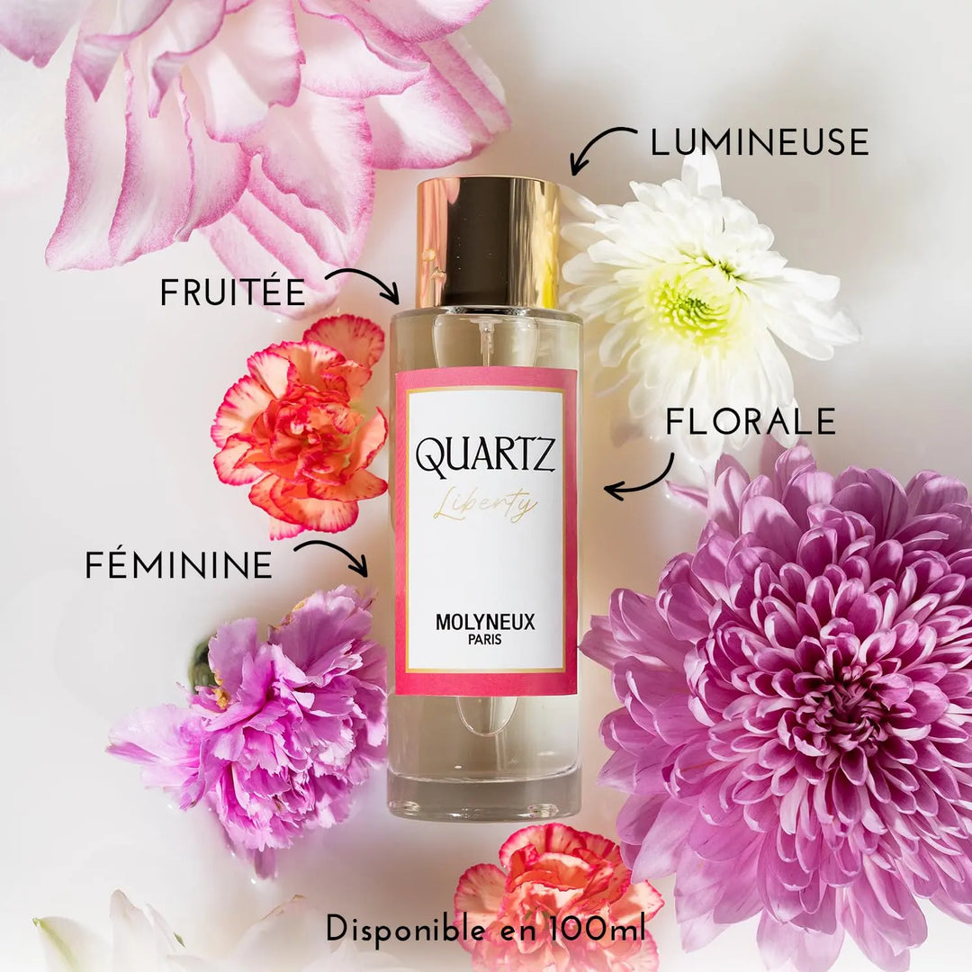 Quartz Liberty by Molyneux fruity floral feminine scent