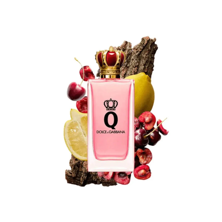 Q by Dolce &amp; Gabbana fruity floral perfume for women with cherry and Sicilian lemon
