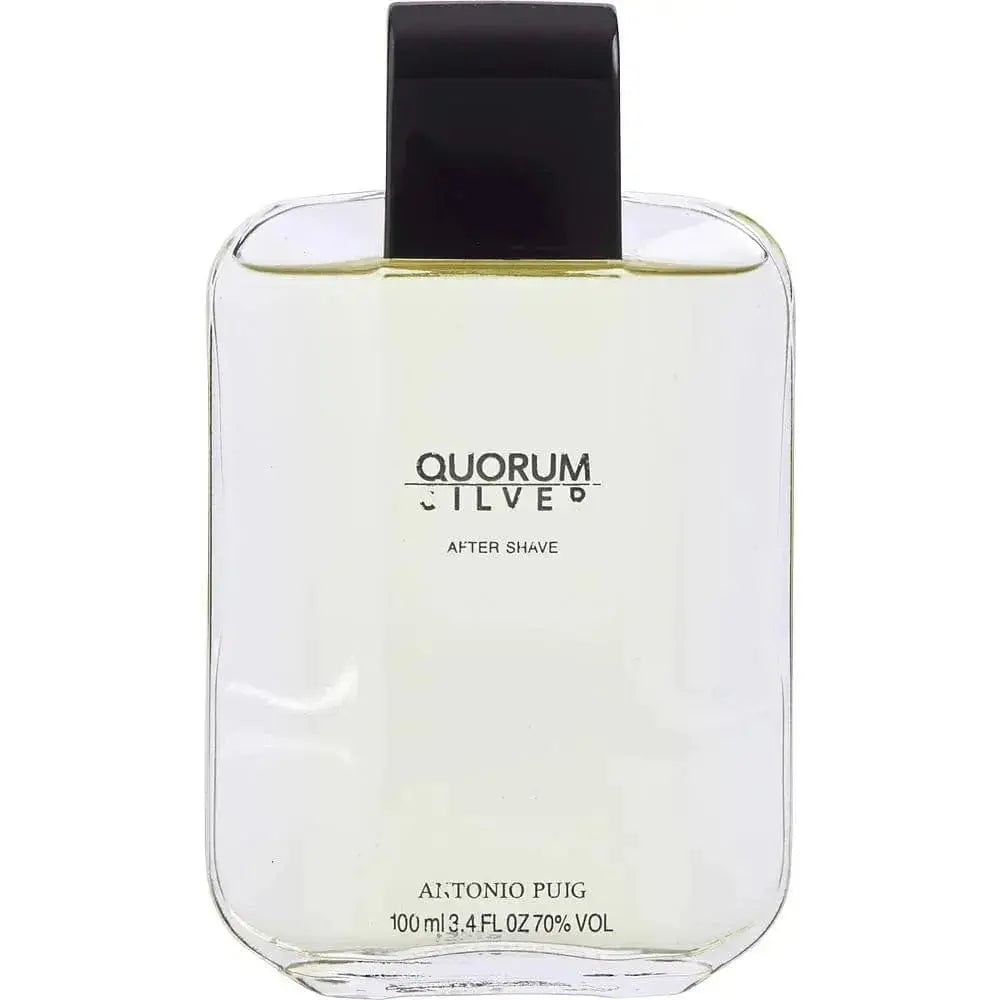 Quorum Silver 2Pcs Set  By Puig For Men 3.4oz EDT Spray