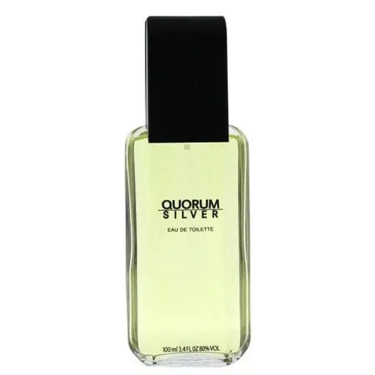Quorum Silver By Puig For Men 2Pcs Set EDT Spray Puig