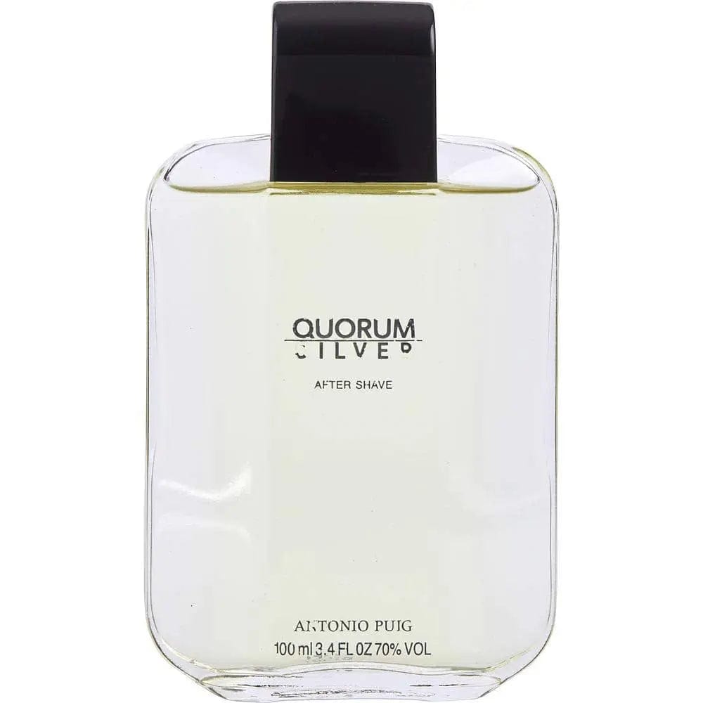 Quorum Silver By Puig For Men 2Pcs Set EDT Spray Puig