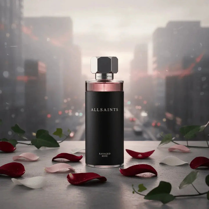 Ravaged Rose by AllSaints modern floral woody fragrance for women and men

