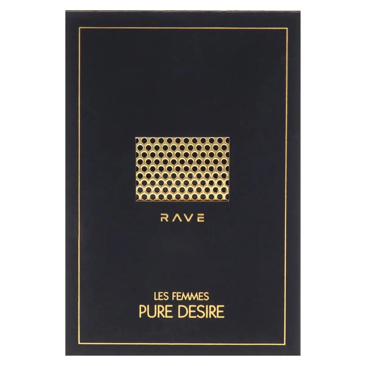 Rave Pure Desire Gold By Lattafa For Women 3.4oz EDP Spray Lattafa