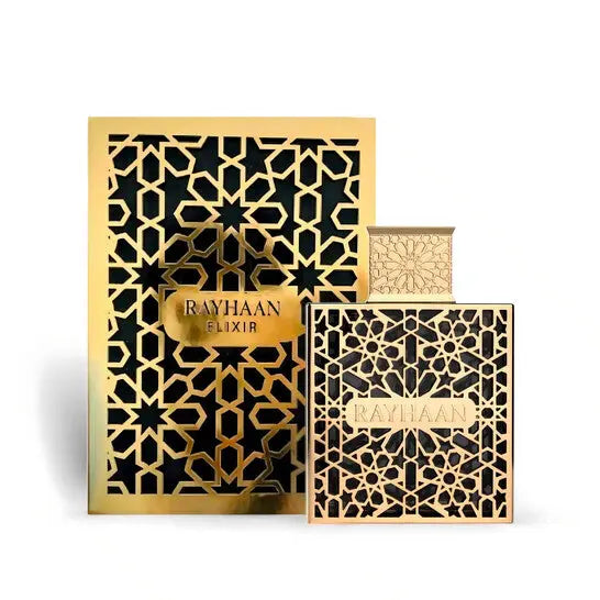 Rayhaan Elixir for Men 3.4oz EDP perfume bottle