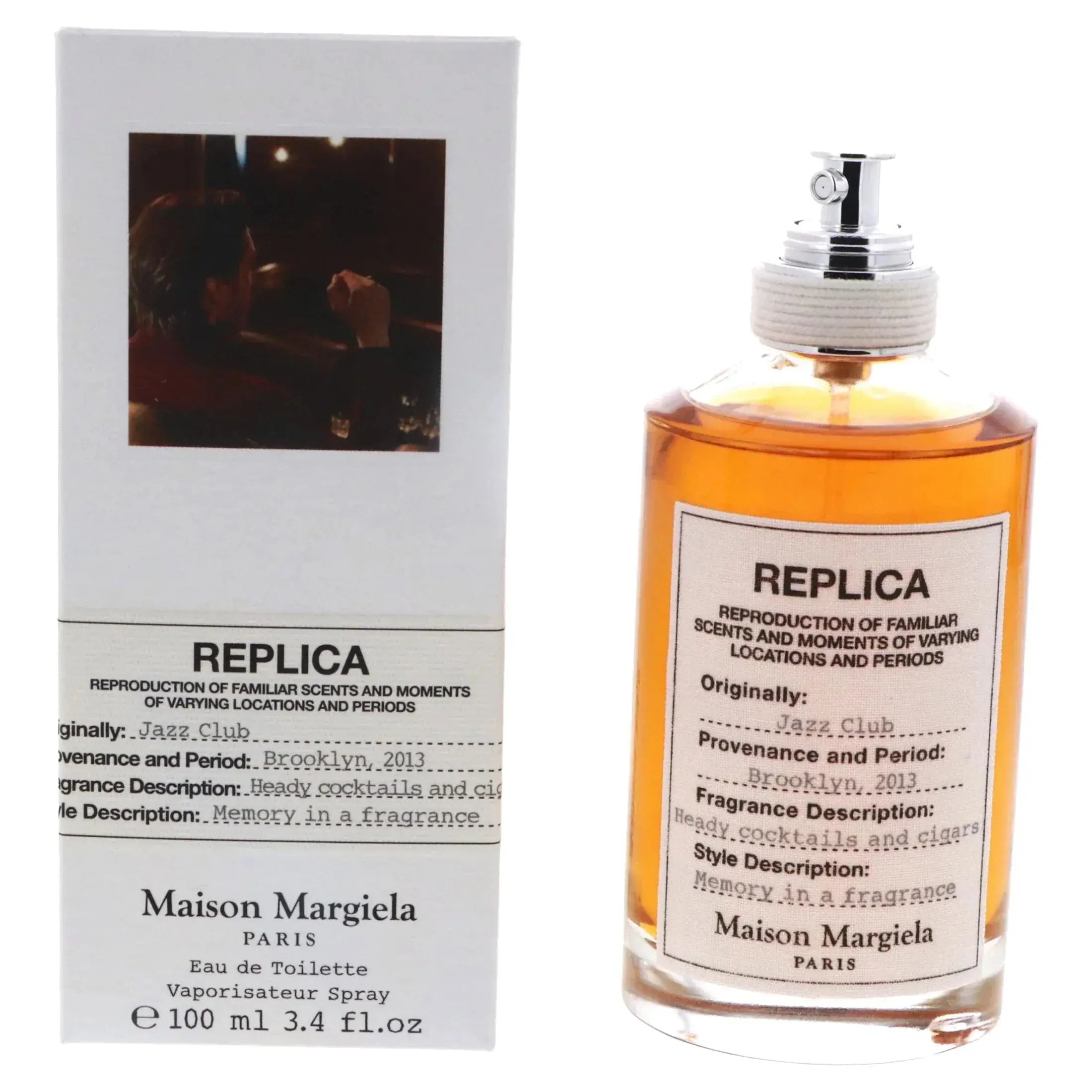 Replica Jazz Club by Maison Margiela - For Men 3.4oz EDT Spray