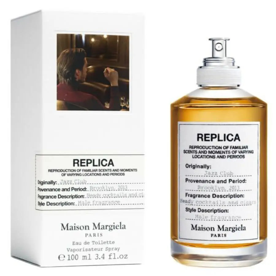 Replica Jazz Club By Maison Margiela For Men 3.4oz EDT Spray - perfumesandrea