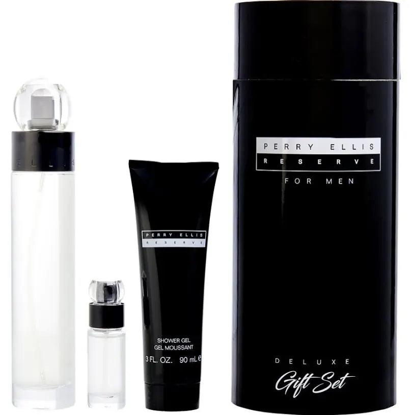 Reserve By Perry Ellis For Men (3pc Gift Set) - perfumesandrea