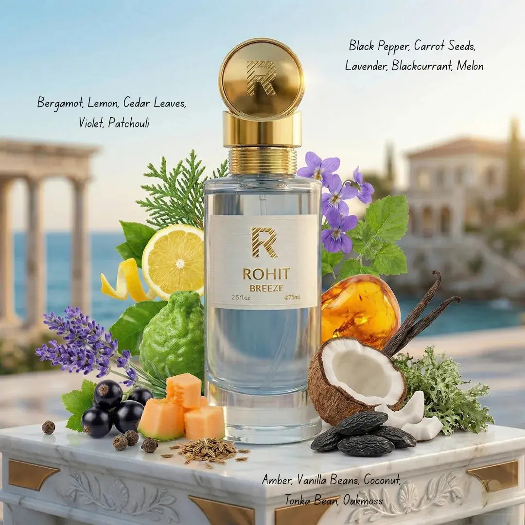 Rohit Breeze by Bharara fresh unisex fragrance for everyday wear
