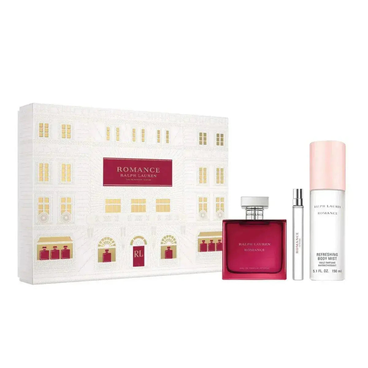 Romance Intense By Ralph Lauren - For Women 3Pcs Gift Set EDP