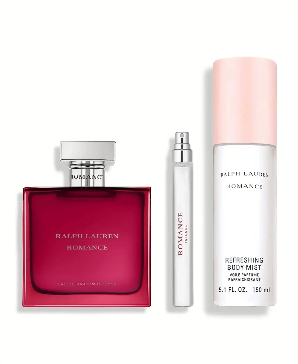 Romance Intense By Ralph Lauren - For Women 3Pcs Gift Set EDP