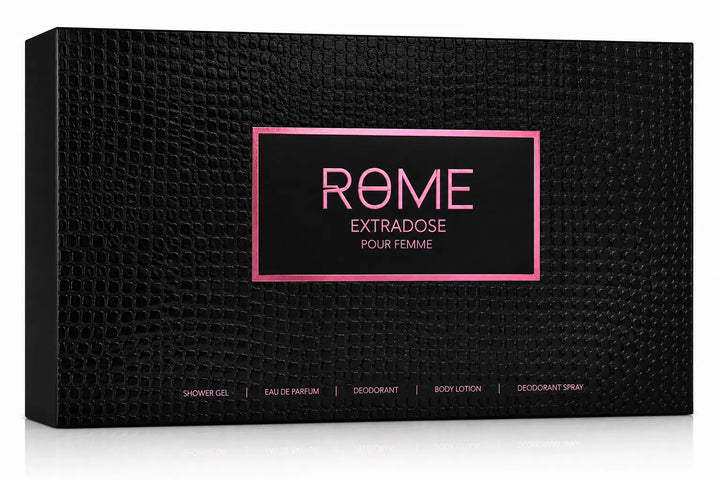 Rome Extradose by Mast Perfume Men 5-piece fragrance gift set packaging