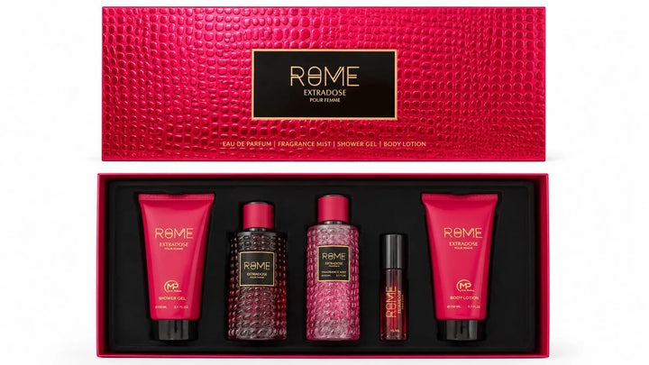 Rome Extradose 5-Piece Set By Mast Perfume 3.4oz For Women EDP Spray