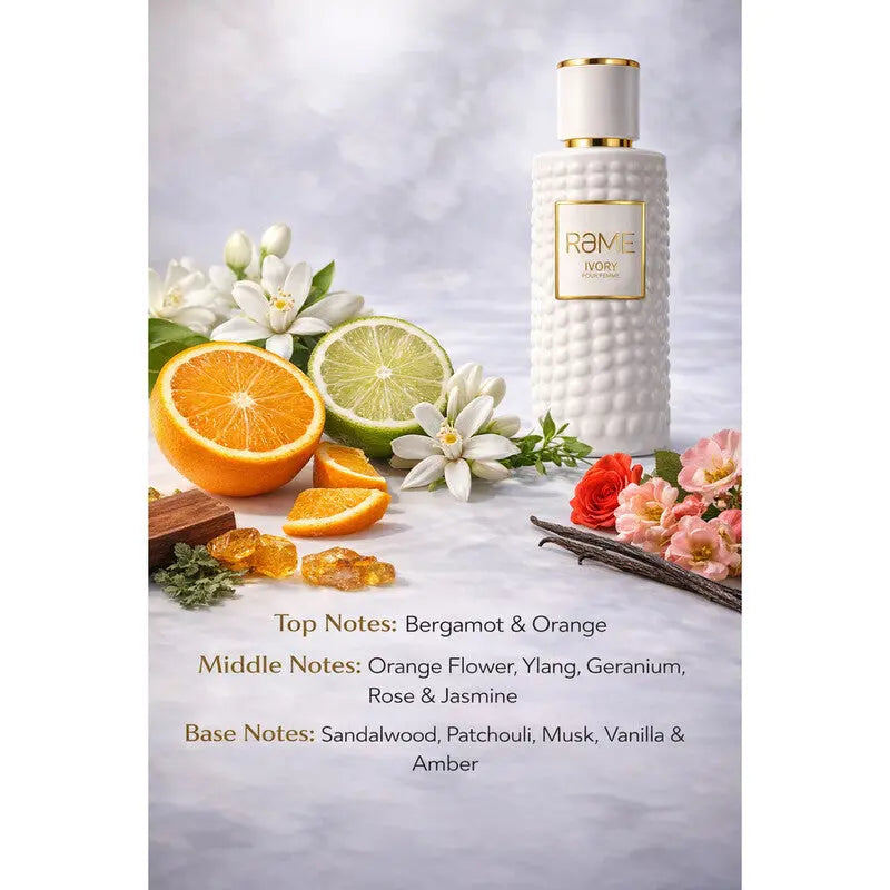 Rome Ivory by Bharara EDP bottle detail
