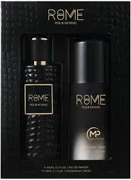 Rome Pour Homme 2-Piece Set By Bharara For Men 3.4oz EDP Spray