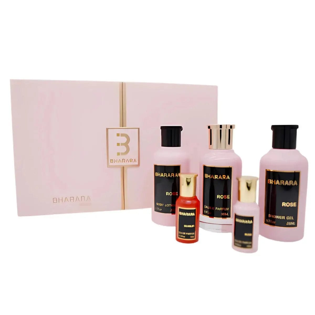 Rose By Bharara – For  Women 5Pcs Gift Set Eau De Parfum.