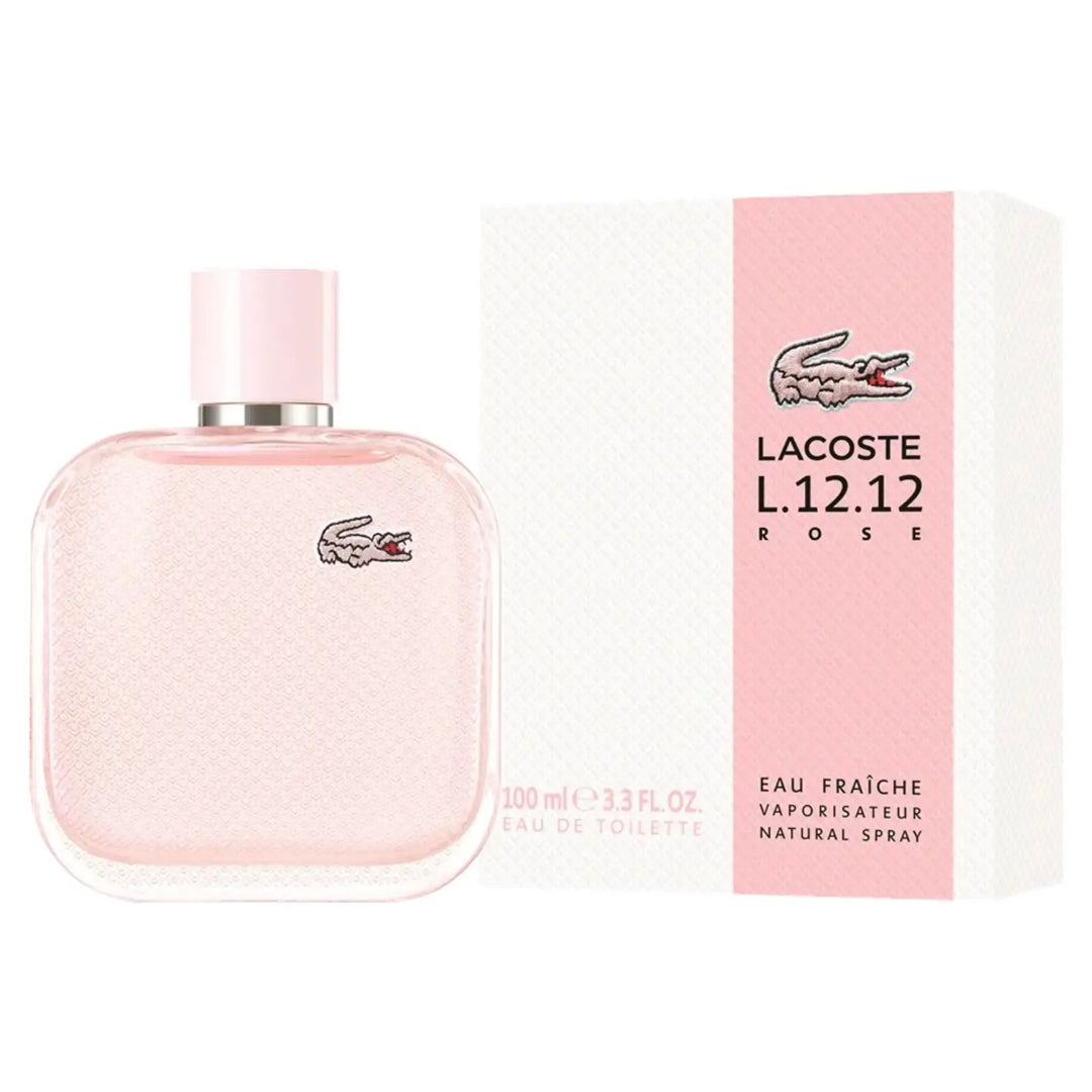 Rose Fraiche By Lacoste 3.3oz For Women EDT Spray