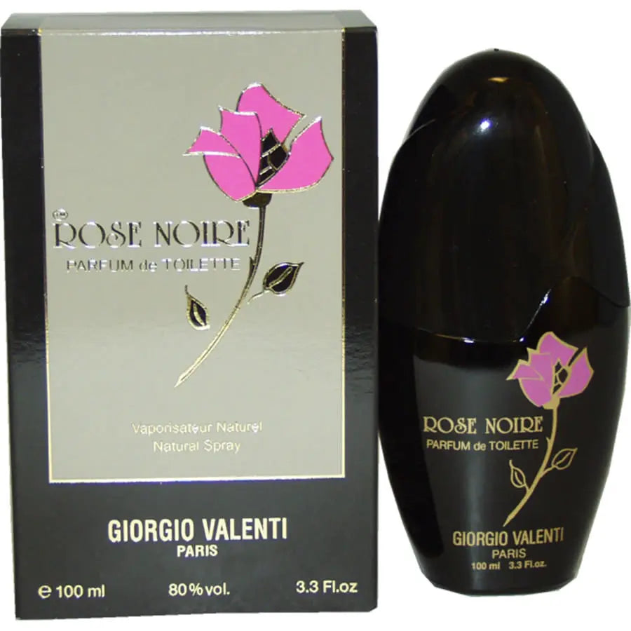 Rose Noire by Giorgio Valenti for Women 3.3oz EDT perfume bottle