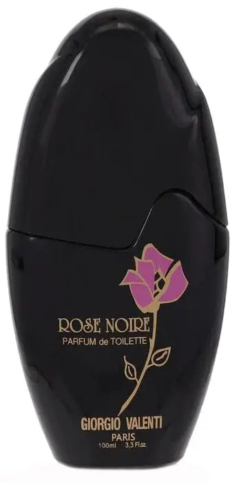 Rose Noire by Giorgio Valenti 3.3oz EDT perfume bottle detail
