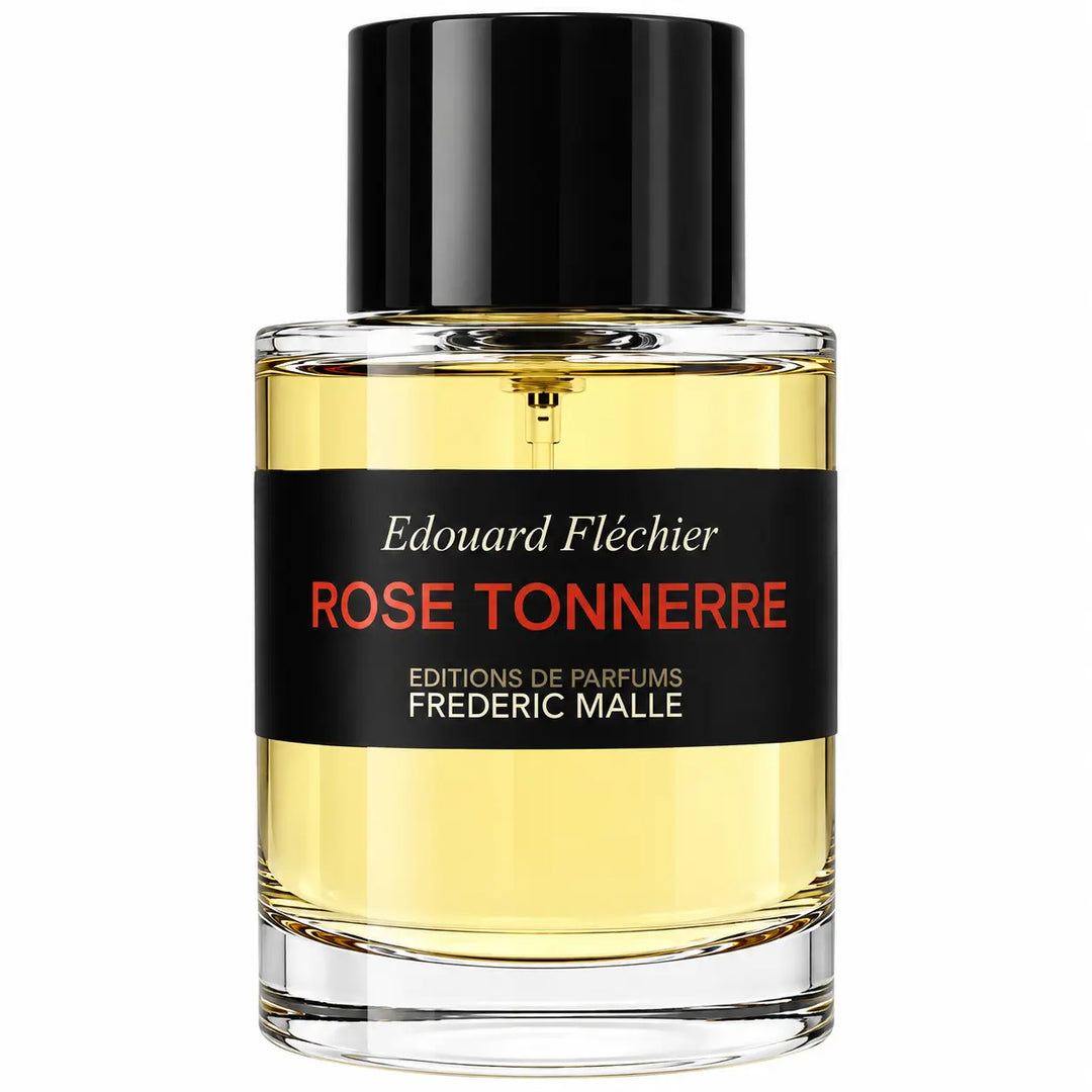 Rose Tonnerre by Frederic Malle 3.3oz Eau de Parfum bottle detail