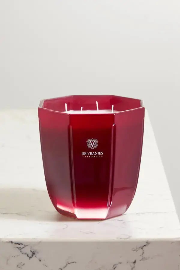 Rosso Nobile by Dr. Vranjes original candle packaging
