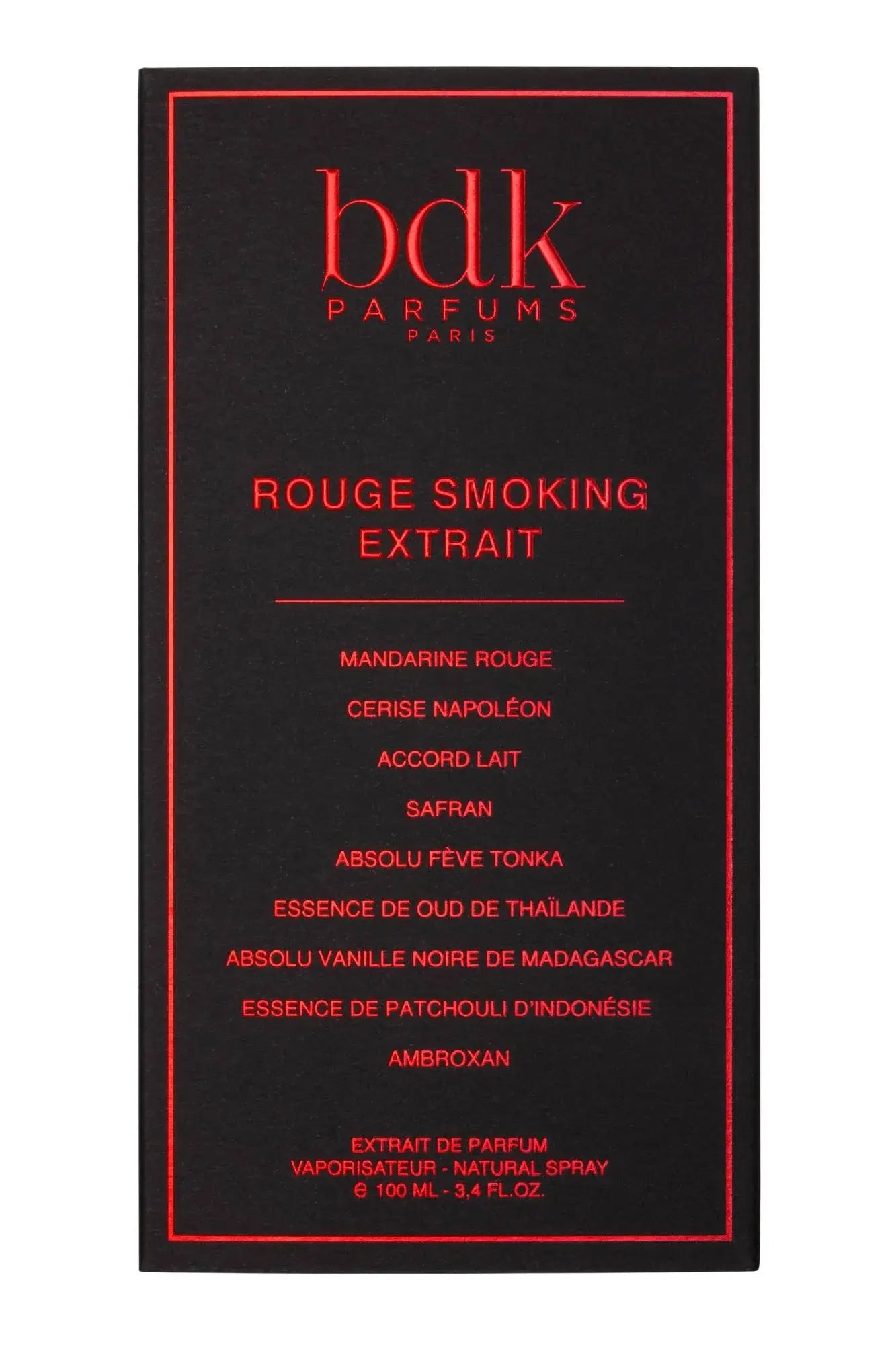 Rouge Smoking BDK Parfums original box 3.4oz Eau de Parfum