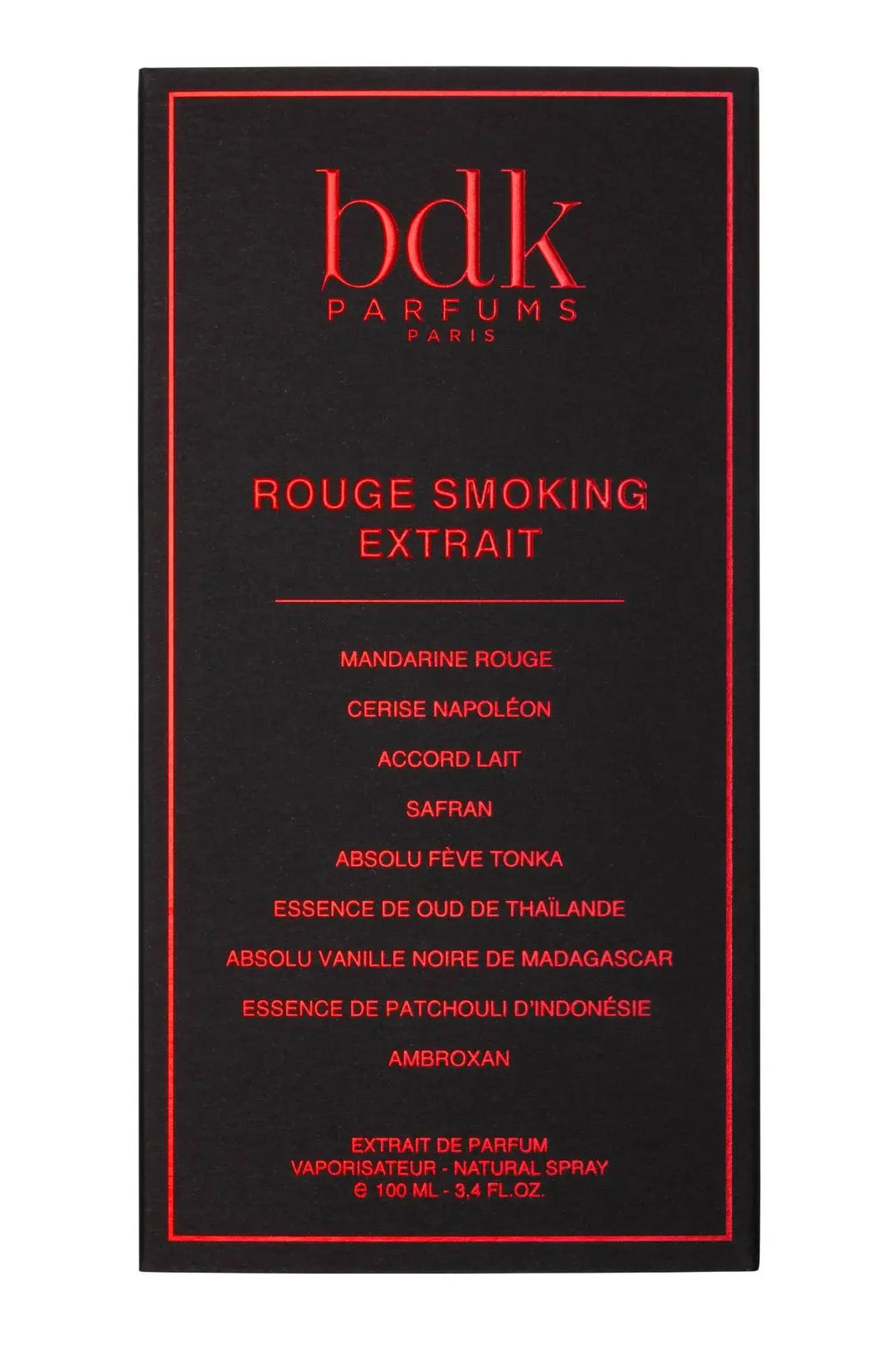 Rouge Smoking BDK Parfums original box 3.4oz Eau de Parfum