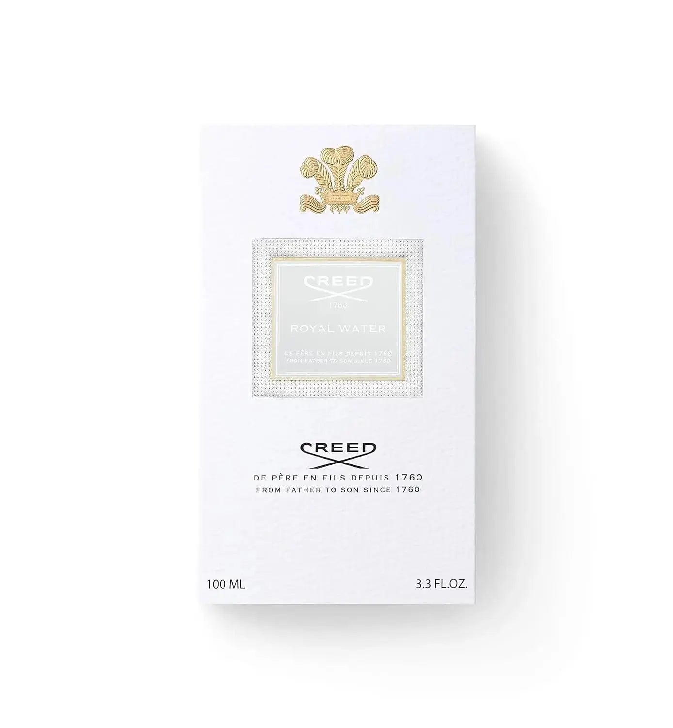 Royal Water By Creed 3.3oz EDT original perfume box
