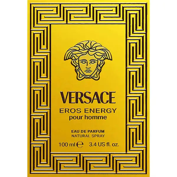 Eros Energy by Versace - For Men 3.4oz Eau De Parfum 