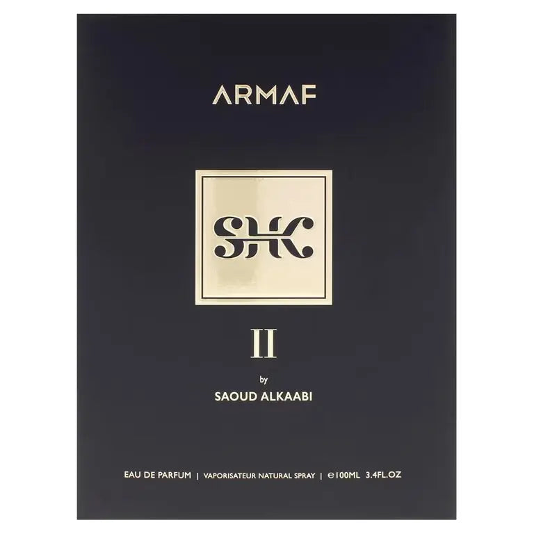SHK II by Armaf original box 3.4oz Eau de Parfum for men