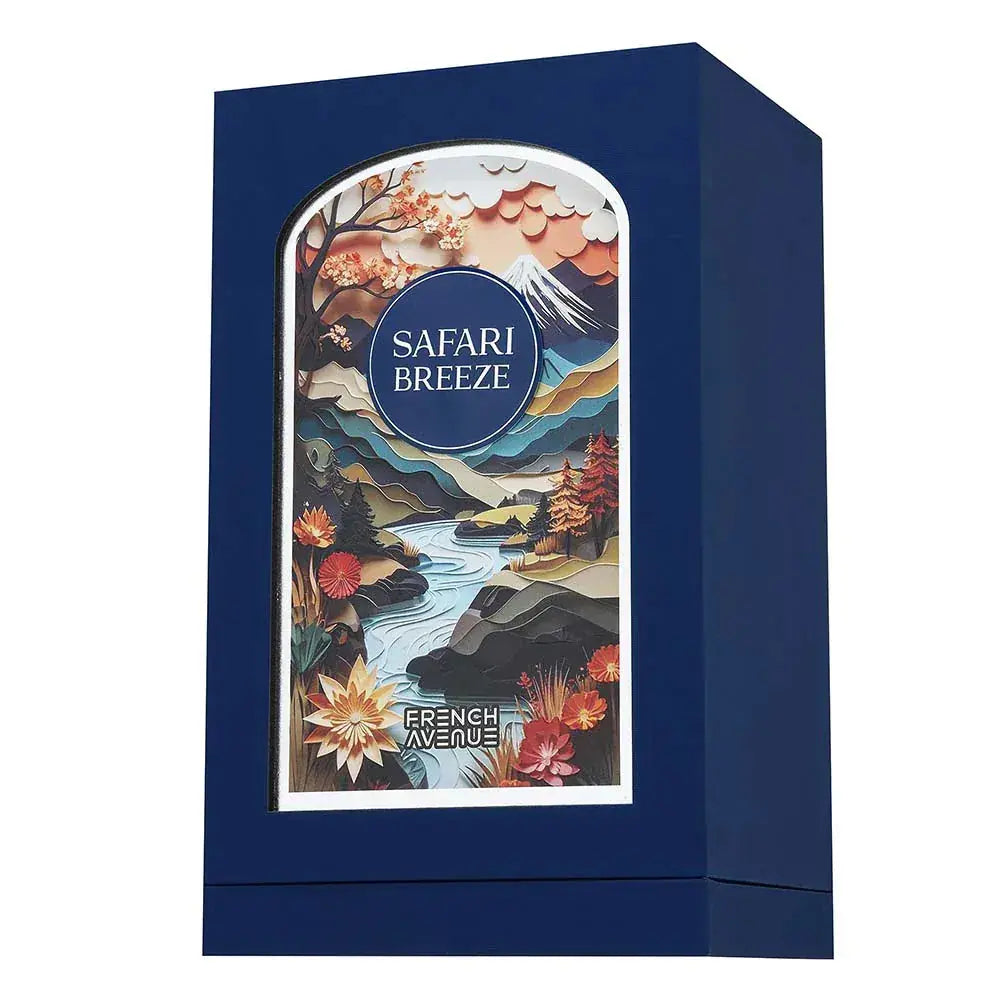 Safari Breeze by French Avenue original box 3.4oz Eau de Parfum