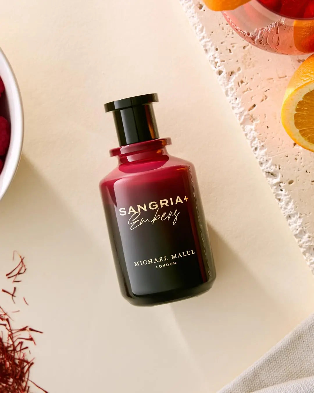 Sangria + Embers by Michael Malul warm amber fragrance for men and women