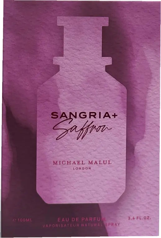 Sangria+Saffron By Michael Malul For Women 3.4oz EDP Spray Michael Malul