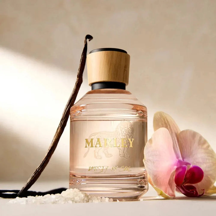 Satisfy My Soul by Bob Marley EDP bottle detail soulful perfume