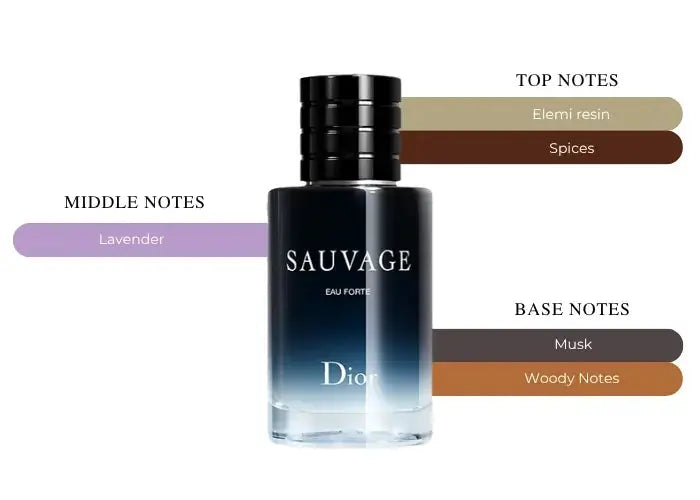 Sauvage Eau Forte Dior modern masculine fragrance