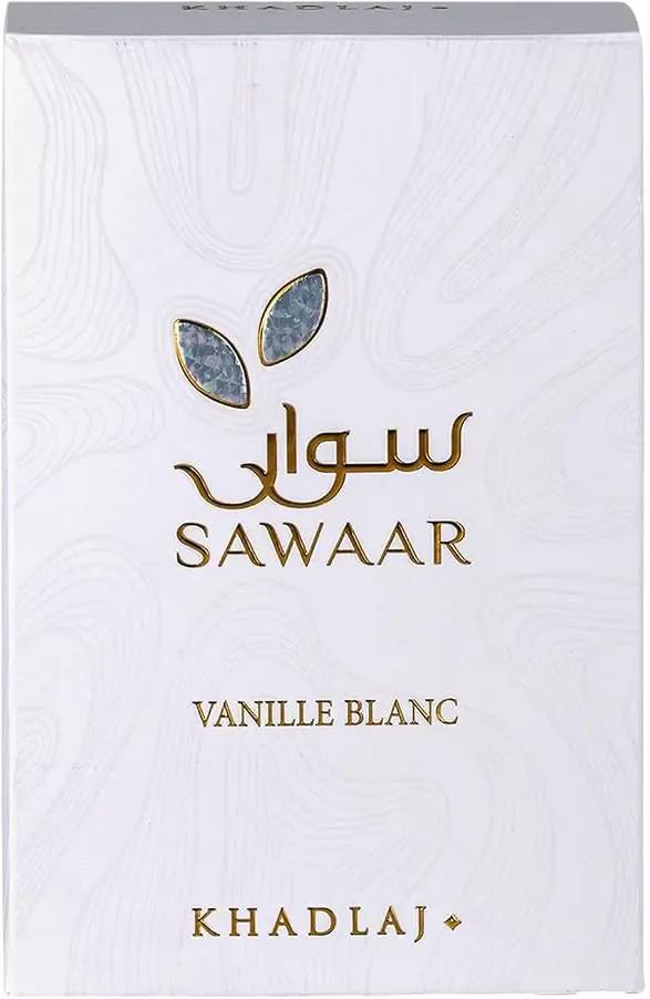 Sawaar Vanille Blanc by Khadlaj original box 3.4oz Eau de Parfum for women