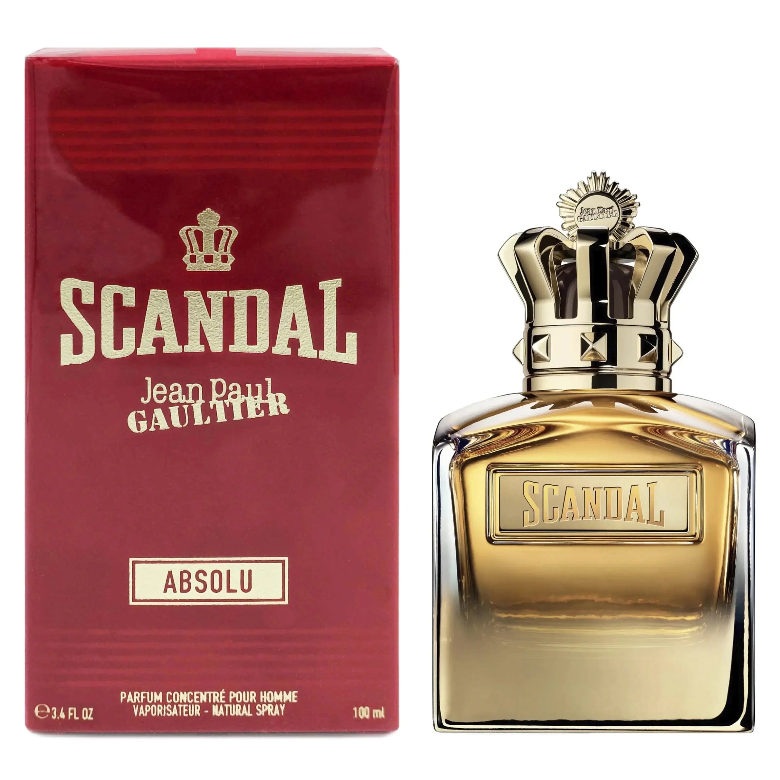 Scandal Absolu by Jean Paul Gaultier – Men’s 3.4oz Parfum
