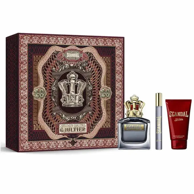 Scandal Pour Homme By Jean Paul Gaultier For Men 3Pcs Set EDT Spray JEAN PAUL GAULTIER