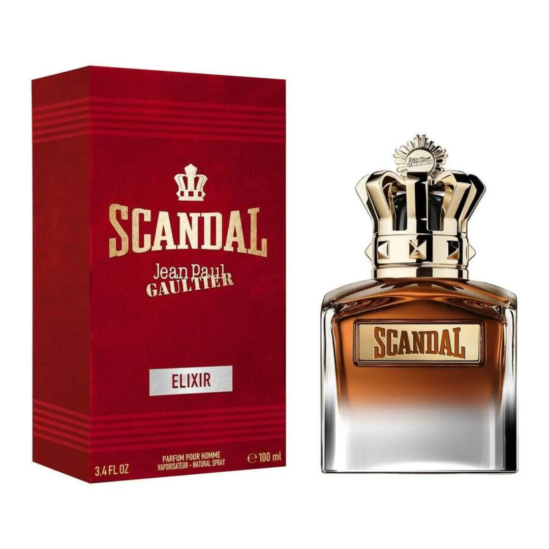 Scandal Pour Homme Elixir By Jean Paul Gaultier 3.4oz For Men Parfum Spray