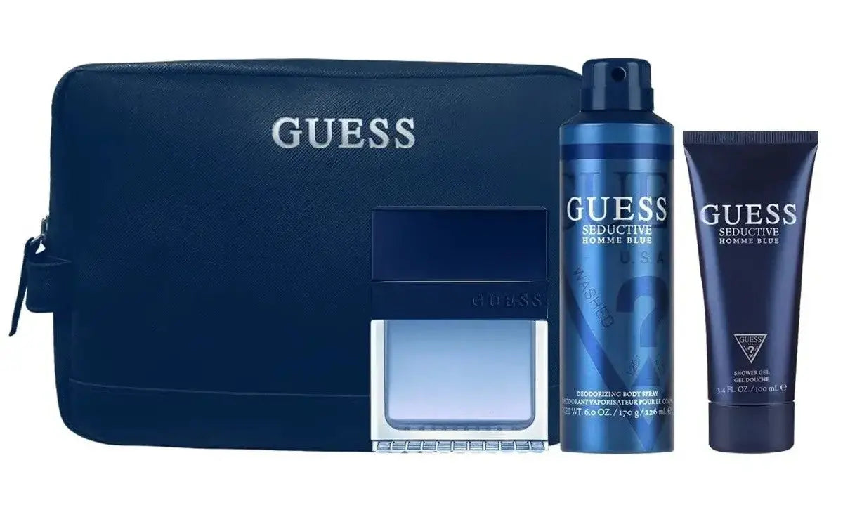 Seductive Blue Guess bottle detail