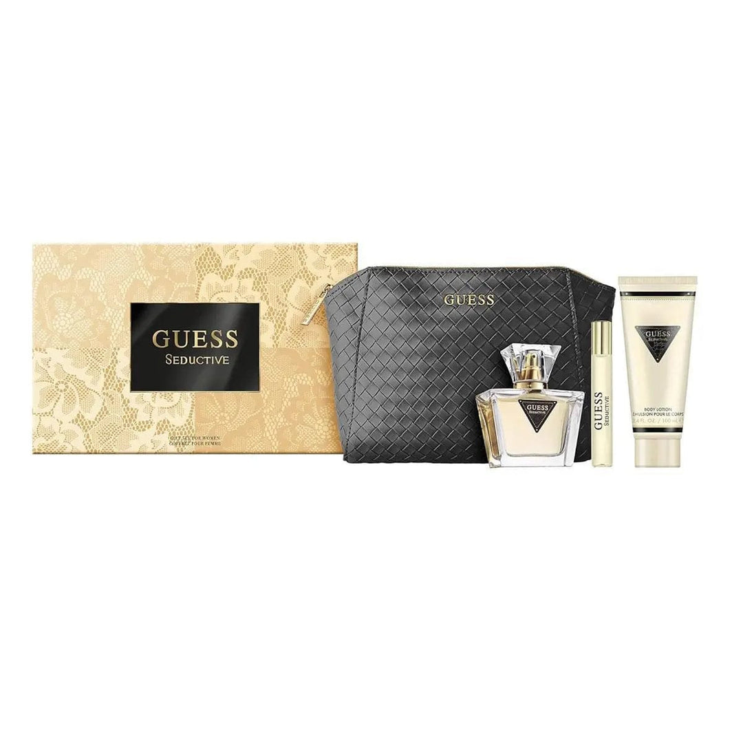 Seductive By Guess –- For Women 4Pcs Gift Set EDT.