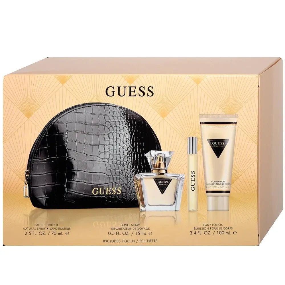 Seductive By Guess –- For Women 4Pcs Gift Set EDT.