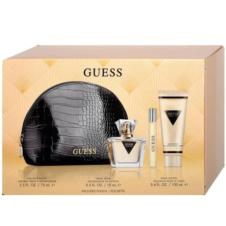 Seductive By Guess –- For Women 4Pcs Gift Set EDT.