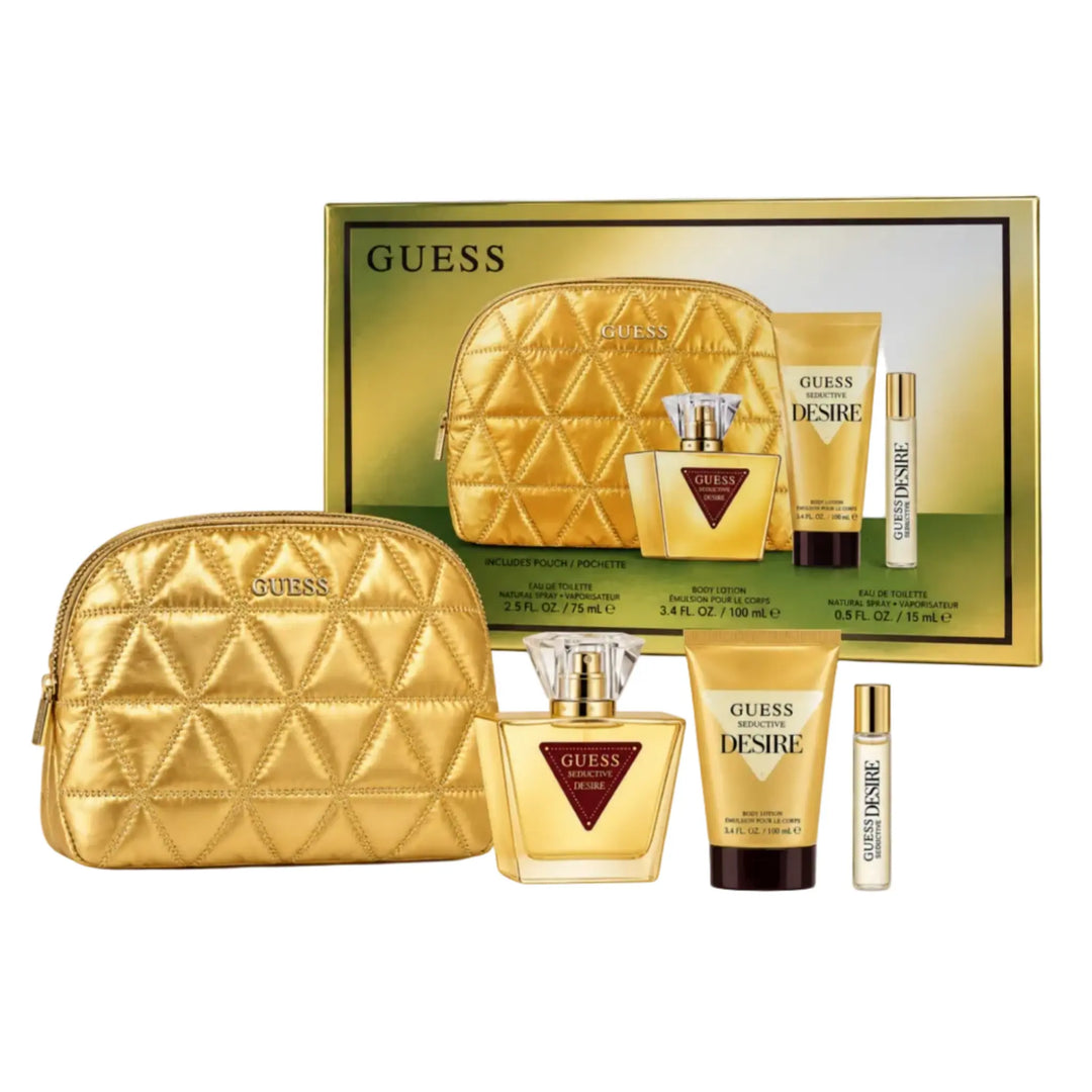 Seductive Desire 4-Piece Set By Guess For Women 2.5oz EDT Spray