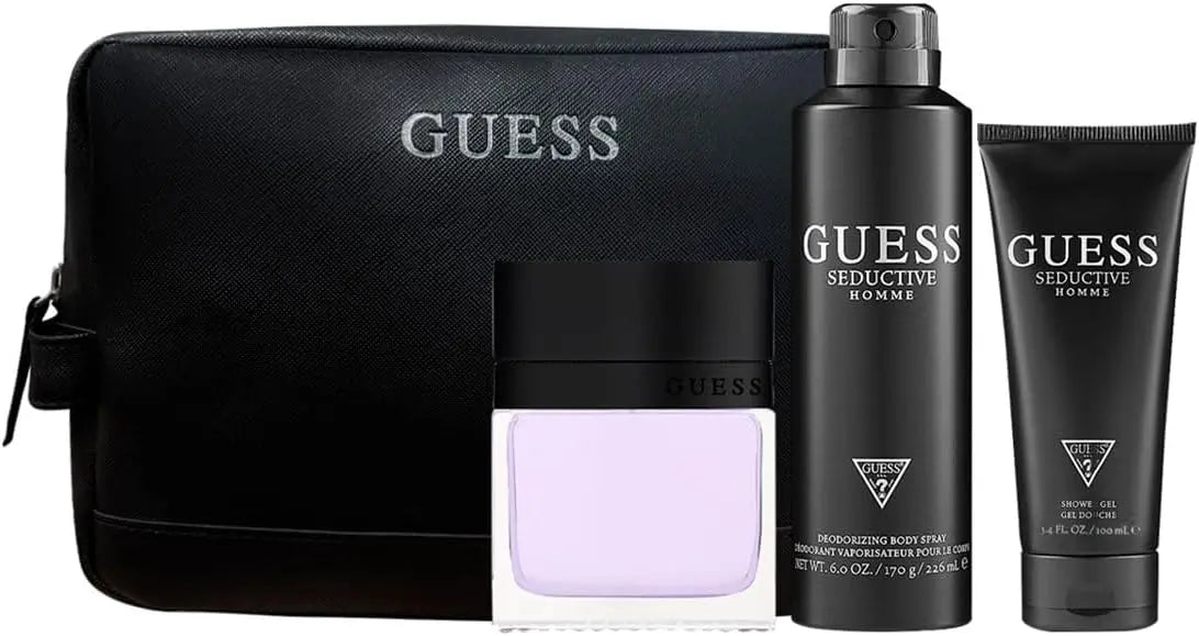 Seductive Homme By Guess For Men 4Pcs Set EDT Spray Guess