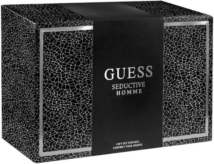 Seductive Homme By Guess For Men 4Pcs Set EDT Spray Guess