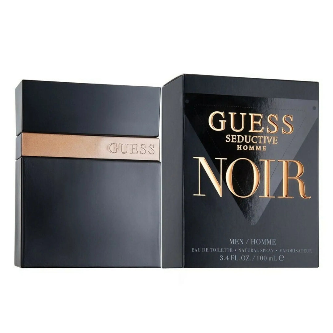 Seductive Homme Noir By Guess For Men 3.4oz EDT Spray